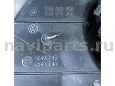 Отопитель в сборе (печка) Volkswagen Touareg, 2007 г., OEM 7H1819422, арт. 55143, фото 9