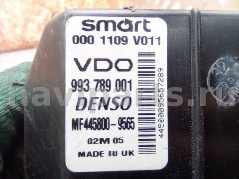 Новое Smart Fortwo, 2003 г., OEM 0001109V011, арт. A15926, фото 5