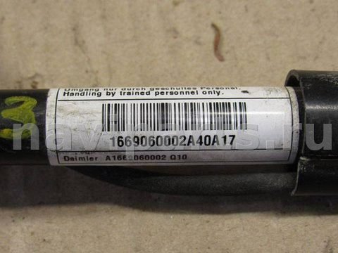 Пиропатрон петли капота Mercedes ML W166, 2012 г., OEM 1669060002, арт. 040423-023, фото 9