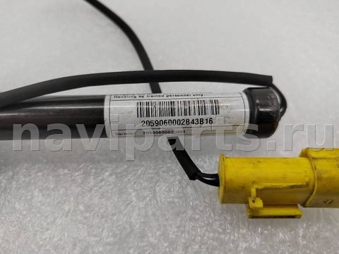 Пиропатрон петли капота Mercedes C W205, 2016 г., OEM A2059060002, арт. 10009, фото 3