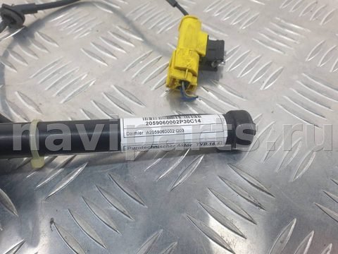 Пиропатрон петли капота Mercedes C W205, 2014 г., OEM A2059060002, арт. 10083, фото 2