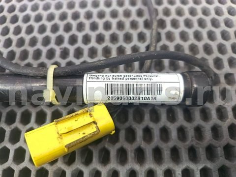 Пиропатрон петли капота Mercedes C W205, 2018 г., OEM A2059060002, арт. 110033005, фото 2