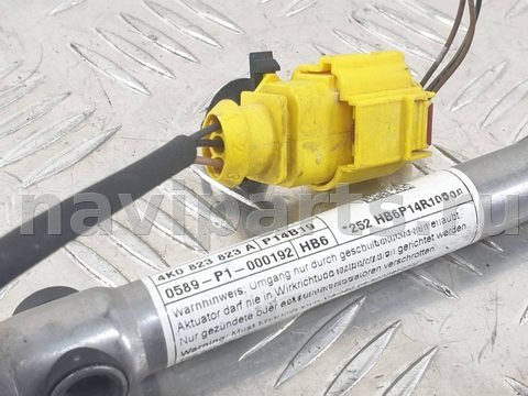 Пиропатрон петли капота Audi A6, 2019 г., OEM 4K0823823A, арт. 12417, фото 2