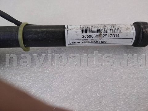 Пиропатрон петли капота Mercedes C W205, 2017 г., OEM A2059060002, арт. 13053, фото 2