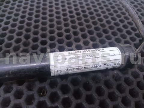 Пиропатрон петли капота Mercedes S W222, 2016 г., OEM A2228870010, арт. 191-2-24599, фото 5