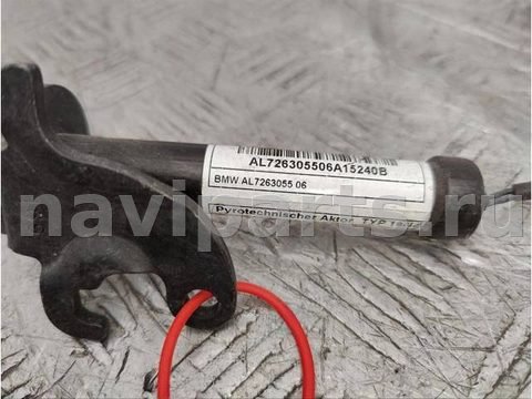 Пиропатрон петли капота BMW 5 F10/F11/GT F07, 2015 г., OEM 7263055, арт. A03507080, фото 3