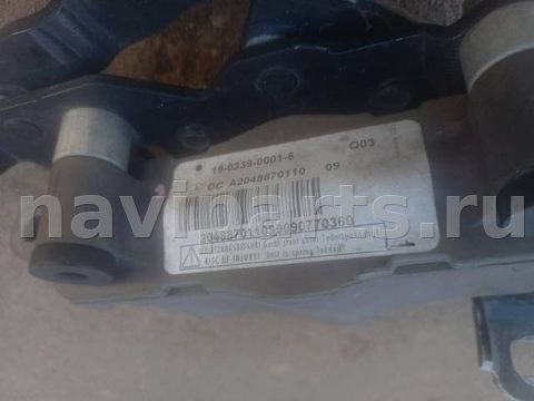 Пиропатрон петли капота Mercedes E W212, 2009 г., арт. A2048870110, фото 2