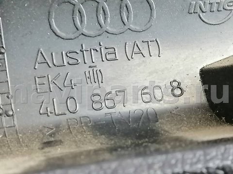 Пластик багажника Audi Q7 4L, 2014 г., OEM 4L0867608, арт. 88608691, фото 9
