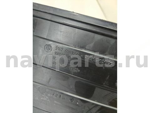 Пластик багажника BMW X6 E71/E72, 2009 г., OEM 6981050, арт. BBMW36970_2, фото 4