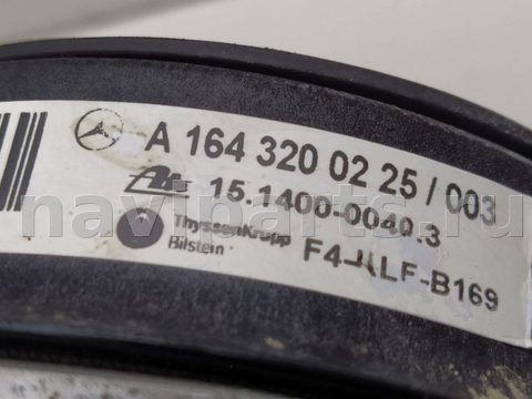 Пневмоподушка Mercedes ML W164, 2005 г., OEM A1643200225, арт. 015756, фото 4