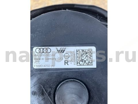 Пневмоподушка Audi Q7 4M, 2018 г., OEM 4M0616002AK, арт. 28221, фото 4