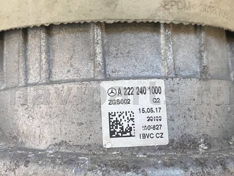 Подушка крепления двигателя Mercedes S W222, 2018 г., OEM A2222401000, арт. 109500855, фото 3