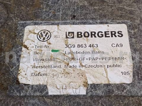Пол багажника Volkswagen Passat B8, 2014 г., OEM 3G9863463, арт. 28044, фото 11