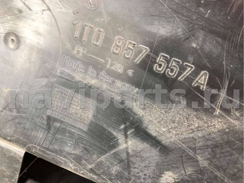 Пол багажника Volkswagen Touran, 2005 г., OEM 1T0857557A, арт. B63619648, фото 2