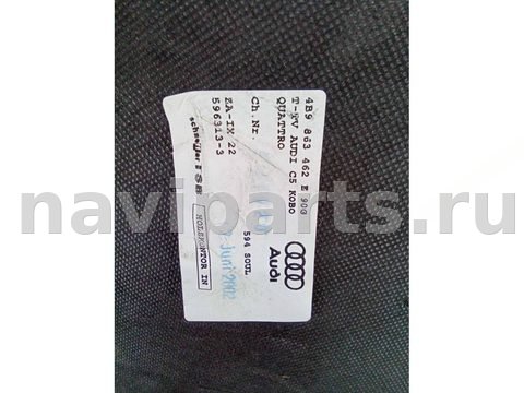 Полка багажника Audi A6 Allroad C5, 2002 г., OEM 4B9863462E, арт. 36496879, фото 7
