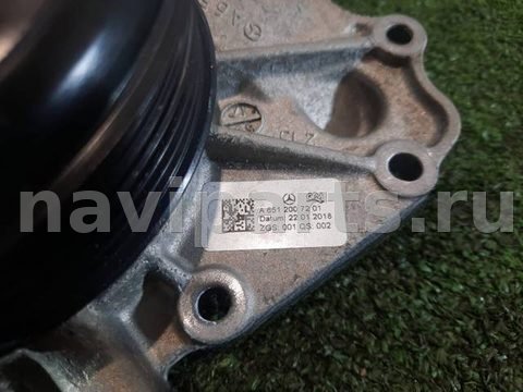 Помпа Mercedes C W205, 2018 г., OEM A6512000002, арт. 36065, фото 6