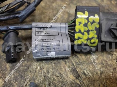 Проводка бампера переднего BMW X5 E70, 2007 г., OEM 6970675, арт. 00032772, фото 3