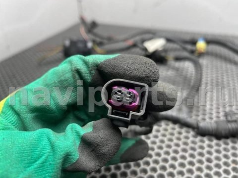 Проводка бампера переднего Porsche Cayenne W164, 2014 г., OEM 7P5971073H, арт. 104195, фото 2