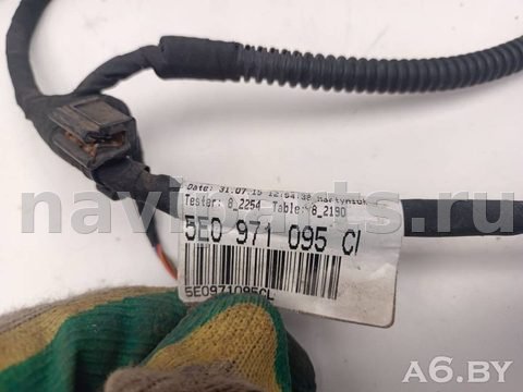 Проводка бампера переднего Skoda Octavia A7, 2017 г., OEM 5E0971095CL, арт. 106970811, фото 2