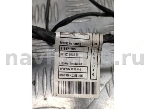 Проводка бампера переднего BMW 4 F32/F33/GT F36, 2018 г., арт. 999593991553, фото 5