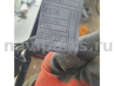 Проводка бампера переднего BMW 7 F01/F02, 2009 г., OEM 9248214, арт. B24753, фото 2