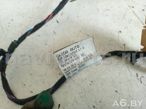 Проводка бампера заднего Skoda Octavia A7, 2016 г., OEM 5E0971104, арт. 111595013, фото 4