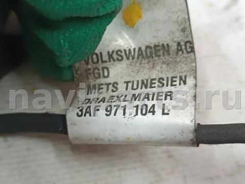 Проводка бампера заднего Volkswagen Passat B7, 2012 г., OEM 3AF971104L, арт. 15815, фото 3