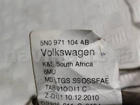 Проводка бампера заднего Volkswagen Tiguan, 2011 г., OEM 5N0971104AB, арт. 31635, фото 13