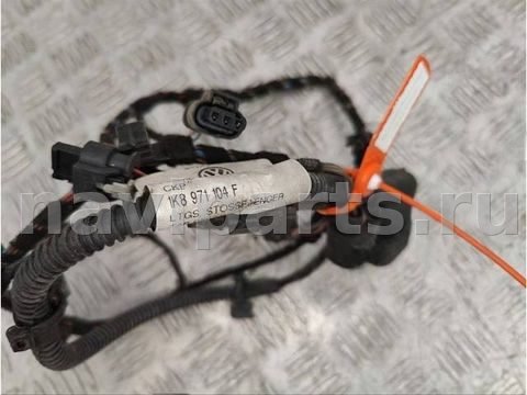Проводка бампера заднего Volkswagen Scirocco, 2011 г., OEM 1K8971104F, арт. 58444928, фото 2
