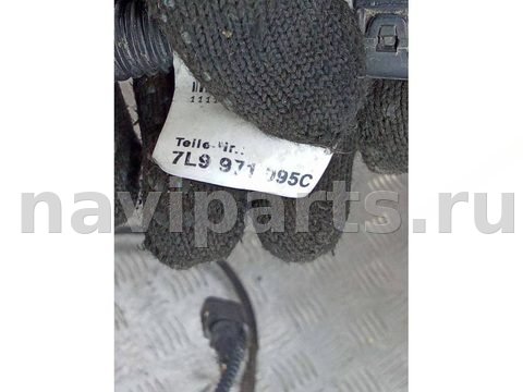 Проводка бампера заднего Volkswagen Touareg, 2007 г., OEM 7L9971095C, арт. 86010063, фото 9