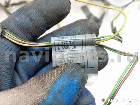 Проводка бампера заднего BMW 5 E39, 2002 г., OEM 8377791, арт. A3683_1, фото 7