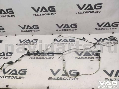 Проводка бампера заднего Audi A8 D3, 2006 г., OEM 4E0971104S, арт. B67757319