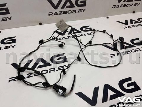 Проводка бампера заднего Audi A8 D4, 2013 г., OEM 4H0971104J, арт. BVR18-31101