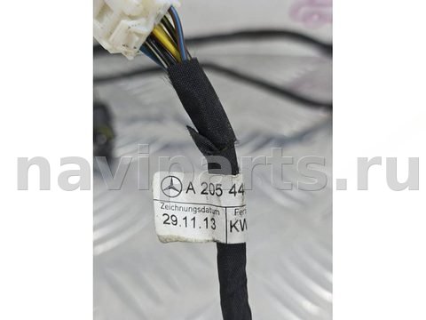Проводка бампера заднего Mercedes C W205, 2014 г., OEM A2054402834, арт. А061-26-10-2, фото 7