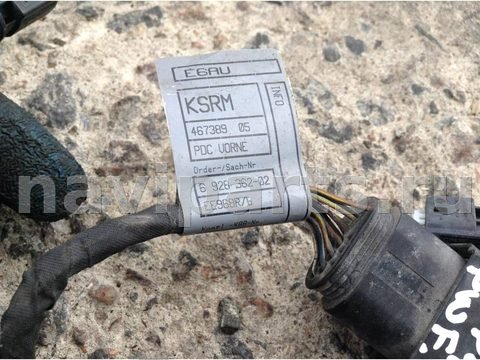 Проводка (коса) парктроников BMW 5 E60/E61, 2006 г., OEM 6928362, арт. 81P4-PWF, фото 2