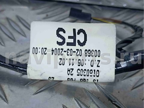 Проводка крышки багажника Opel Zafira, 2003 г., OEM 13126769, арт. 004701, фото 5
