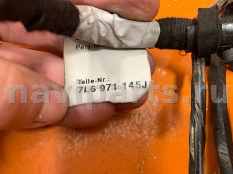 Проводка крышки багажника Volkswagen Touareg, 2004 г., OEM 7L6971145J, арт. 01022313, фото 2