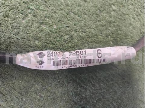 Проводка крышки багажника Nissan Micra, 2000 г., OEM 2401772B01, арт. 02493940, фото 8