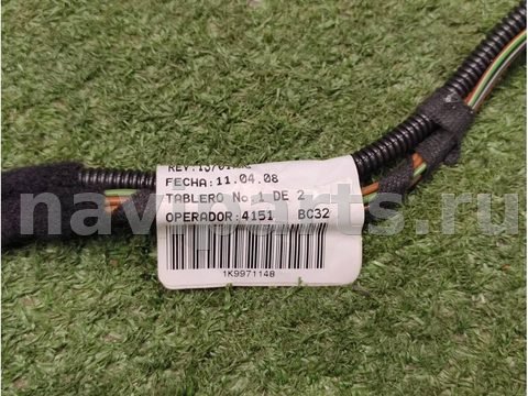 Проводка крышки багажника Volkswagen Golf, 2006 г., OEM 1K9971148, арт. 02532000_1, фото 13