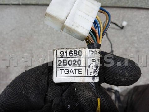 Проводка крышки багажника Hyundai Santa Fe, 2007 г., OEM 916802B020, арт. 46023014522, фото 3