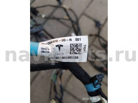 Проводка крышки багажника Tesla Model S, 2016 г., OEM 100442800N, арт. 58639643, фото 3