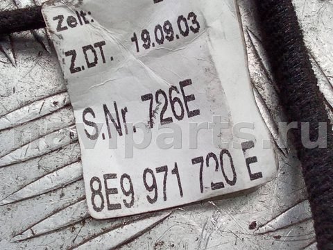 Проводка крышки багажника Audi A4 B6, 2003 г., OEM 8E9971726E, арт. 92091549, фото 12