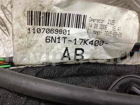 Проводка крышки багажника Ford Fusion, 2005 г., OEM 6N1T17K400, арт. A798289, фото 5