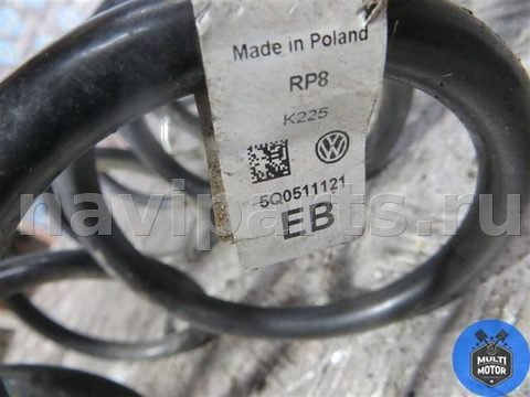 Пружина задняя Seat Leon, 2019 г., OEM 5Q0511121, арт. 00084897, фото 3