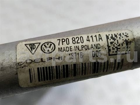 Радиатор кондиционера Volkswagen Touareg, 2010 г., OEM 7P0820411A, арт. 21003, фото 8