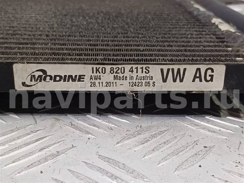 Радиатор кондиционера Skoda Yeti, 2009 г., OEM 1K0820411S, арт. 23872, фото 7