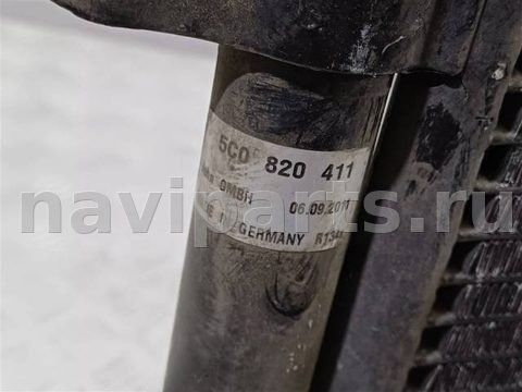 Радиатор кондиционера Volkswagen Jetta, 2010 г., OEM 5C0820411, арт. 28870, фото 9