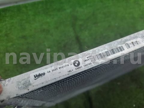 Радиатор кондиционера BMW 3 F30/F31/GT F34, 2015 г., OEM 64506804722, арт. 38548, фото 15