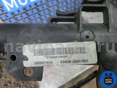 Радиатор основной Jeep Compass, 2011 г., OEM 68069019AA, арт. 00086742, фото 3