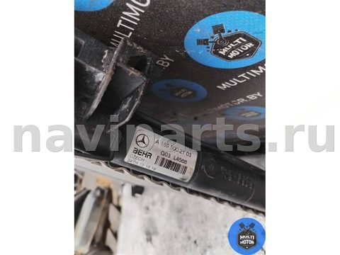 Радиатор основной Mercedes B W245, 2008 г., OEM a1695002103, арт. 00093763, фото 3